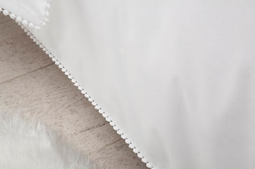 Dekbedovertrek Pompom Grijs