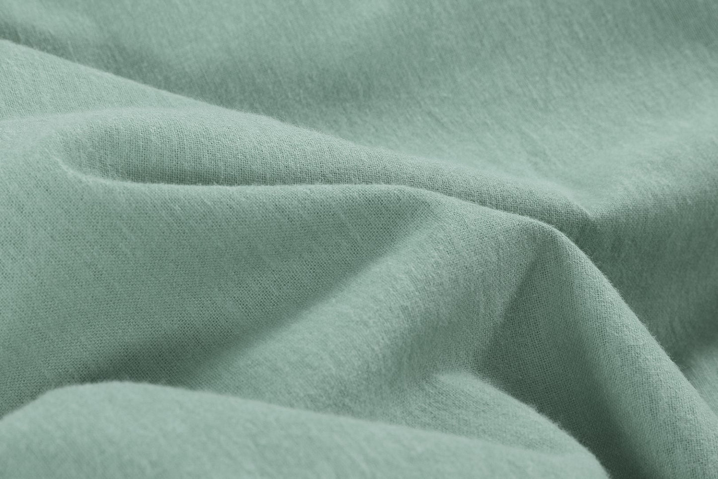 Dekbedovertrek Flanel Groen