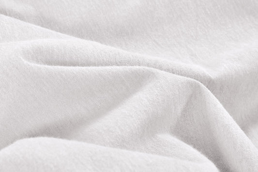 Dekbedovertrek Flanel Wit