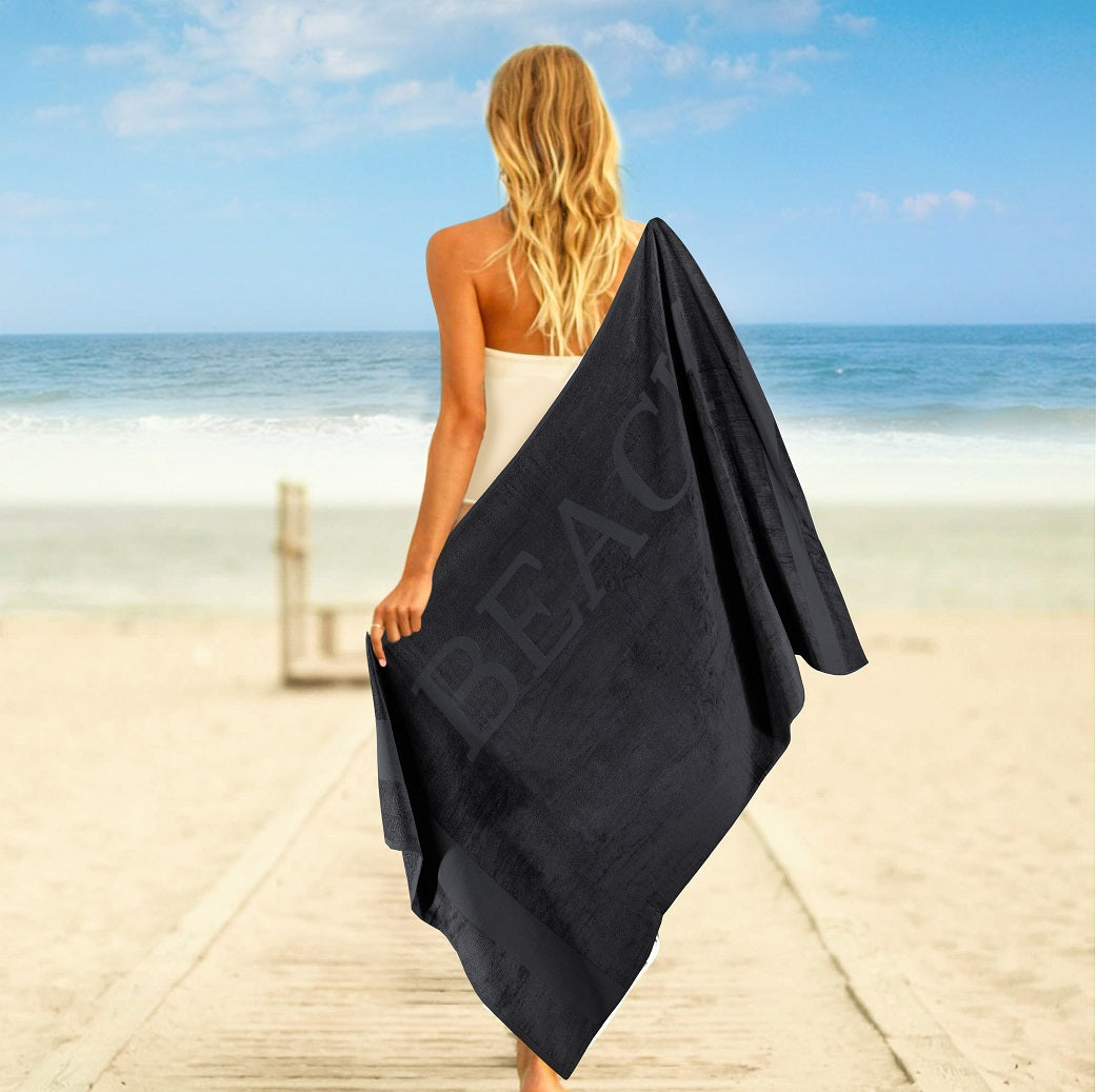 Lucca Strandlaken Beach Zwart