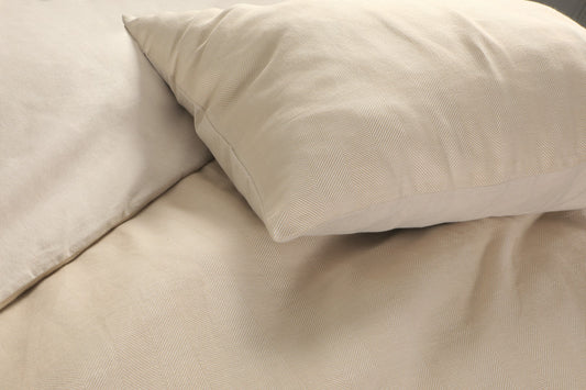 Dekbedovertrek Beaufort Flanel Zand