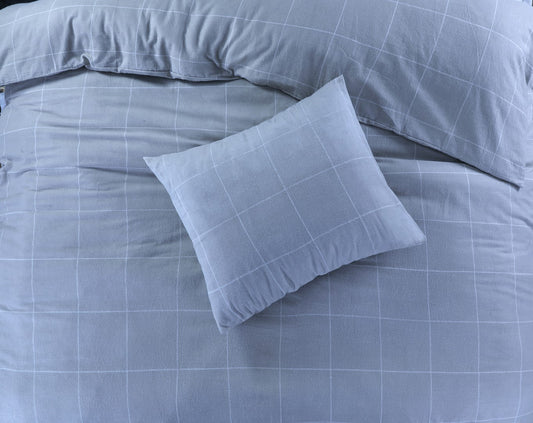 Dekbedovertrek Bern Flanel Blauw