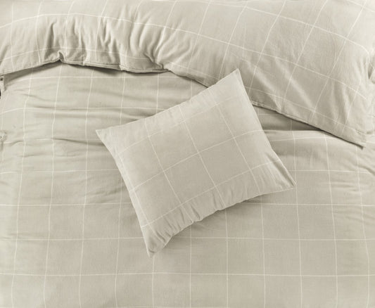 Dekbedovertrek Bern Flanel Zand