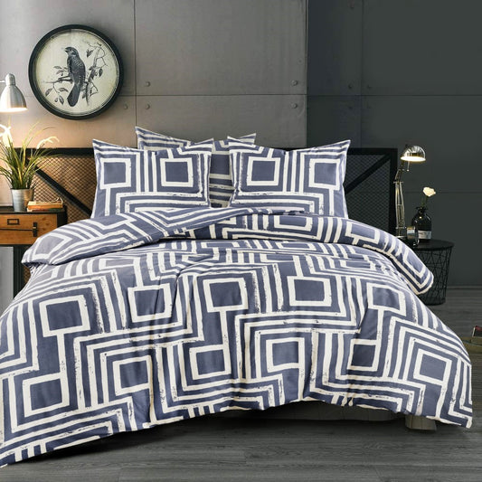 Dekbedovertrek Cas Blauw