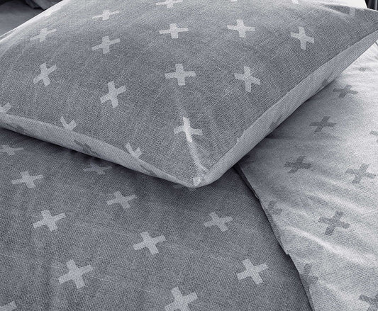 Daan Dekbedovertrek Grijs