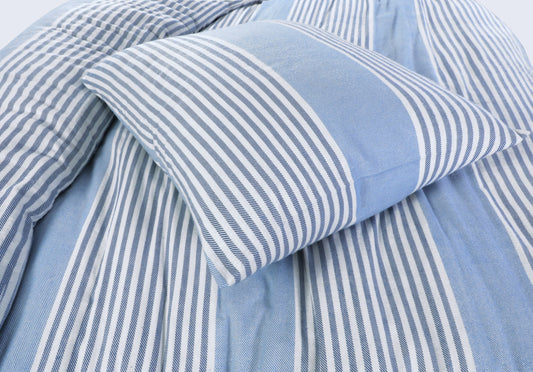 Dekbedovertrek Davos L.blauw