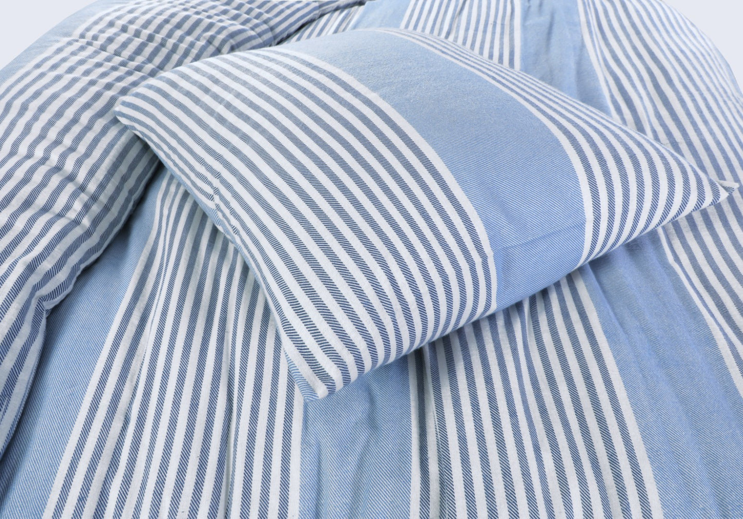 Dekbedovertrek Davos Flanel Blauw