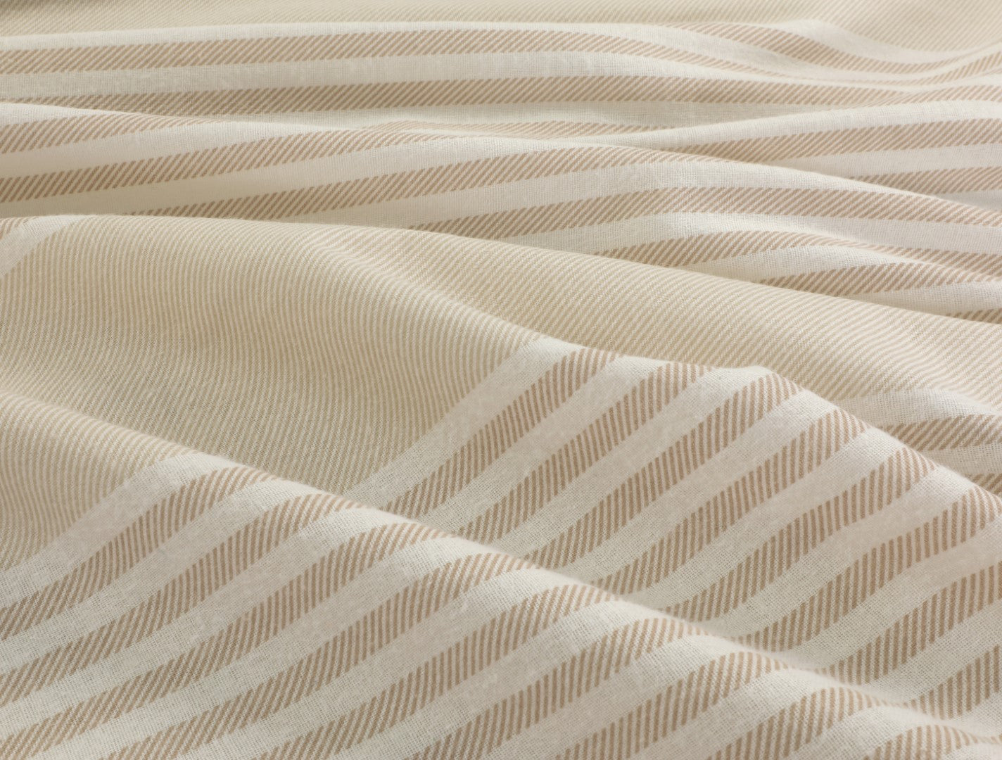 Dekbedovertrek Davos FLANEL Beige