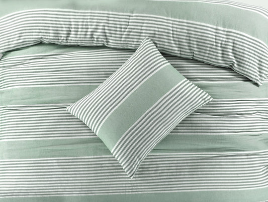 Dekbedovertrek Davos Flanel Groen