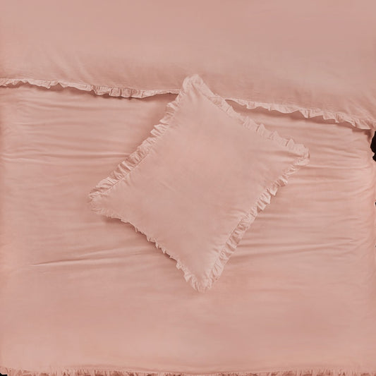 Dekbedovertrek Fleur Roze