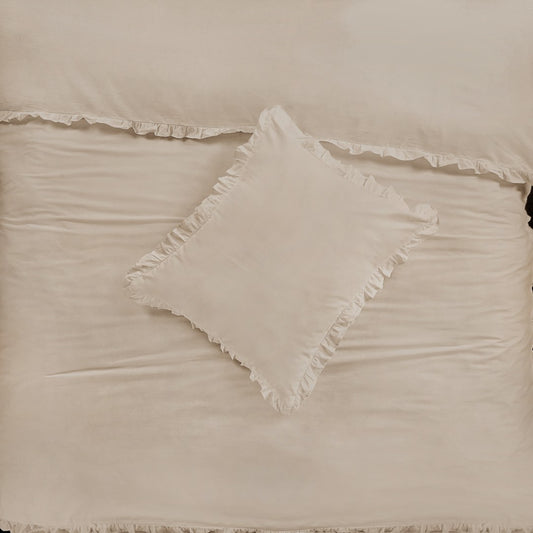 Dekbedovertrek Fleur Zand