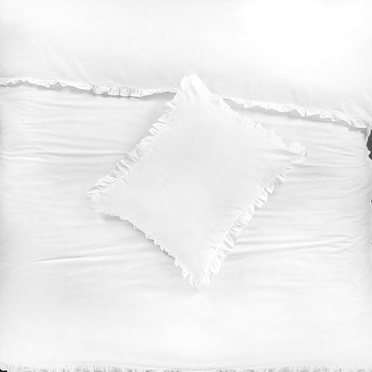 Dekbedovertrek Fleur Wit