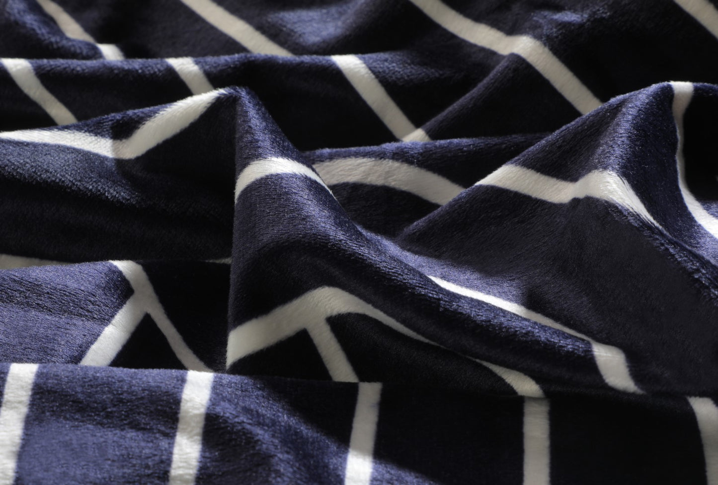 Dekbedovertrek Graphic Velvet Navy