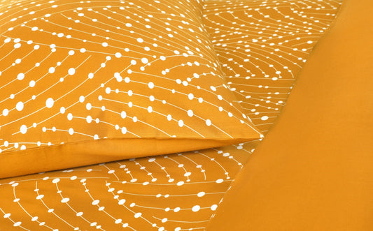 Dekbedovertrek Hazel Geel