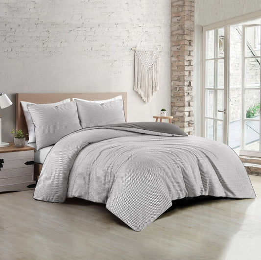 Dekbedovertrek Joep Antraciet