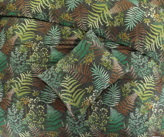 Dekbedovertrek Linde Zwart