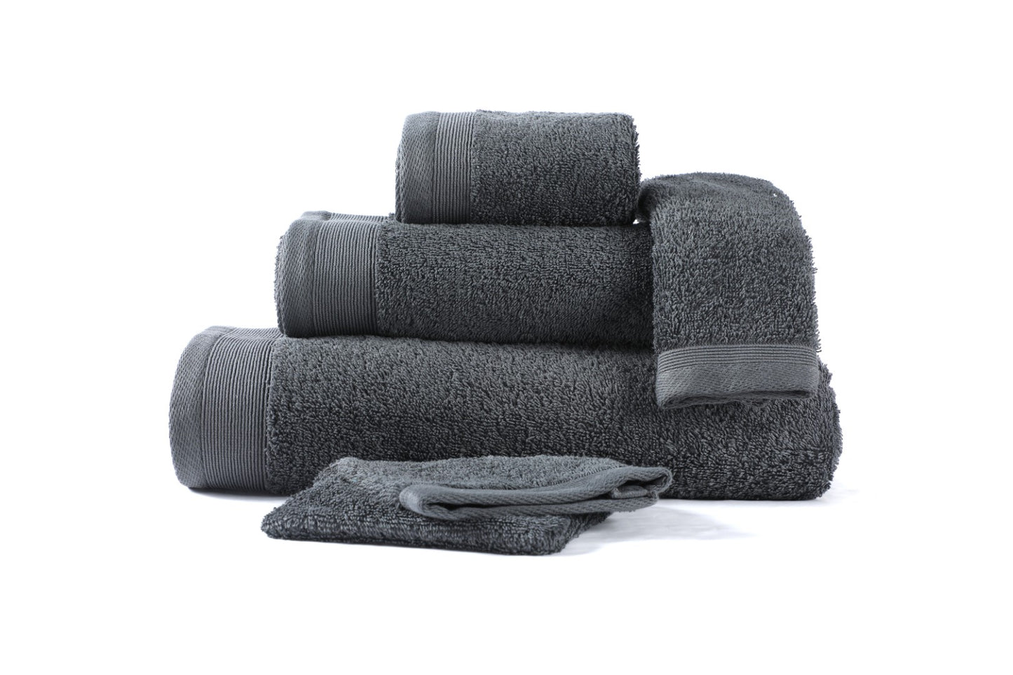 Lucca Washandjes Antraciet (x)