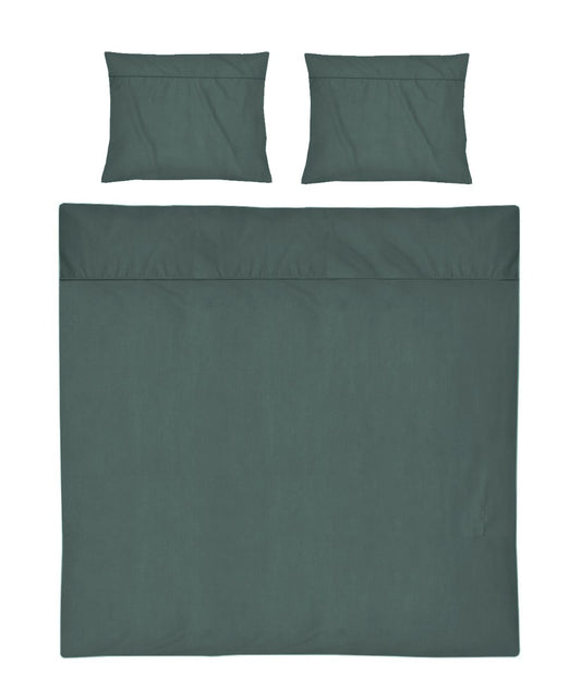 Dekbedovertrek Monte Carlo Donkergroen