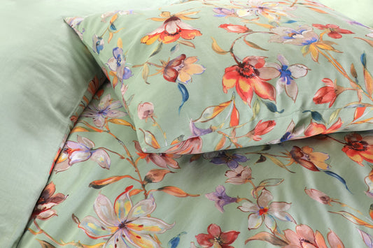 Dekbedovertrek Nora Groen