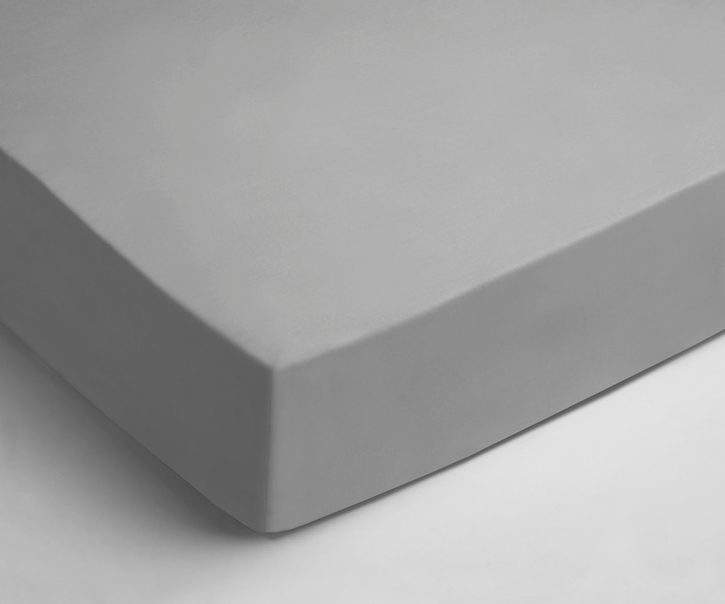 Hoeslaken Percale Licht Grijs