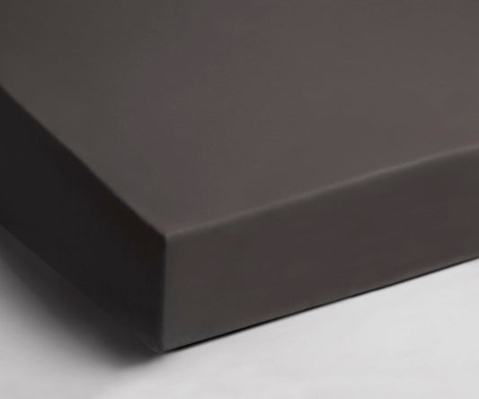Topper Hoeslaken Percale Grijs