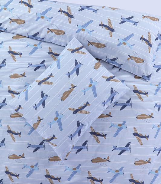 Dekbedovertrek Planes