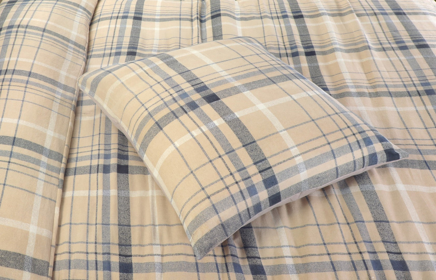 Dekbedovertrek Solden FLANEL Beige