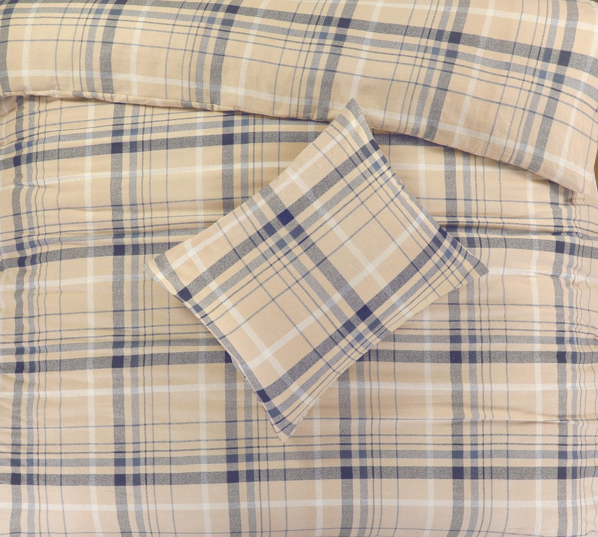 Dekbedovertrek Solden FLANEL Beige