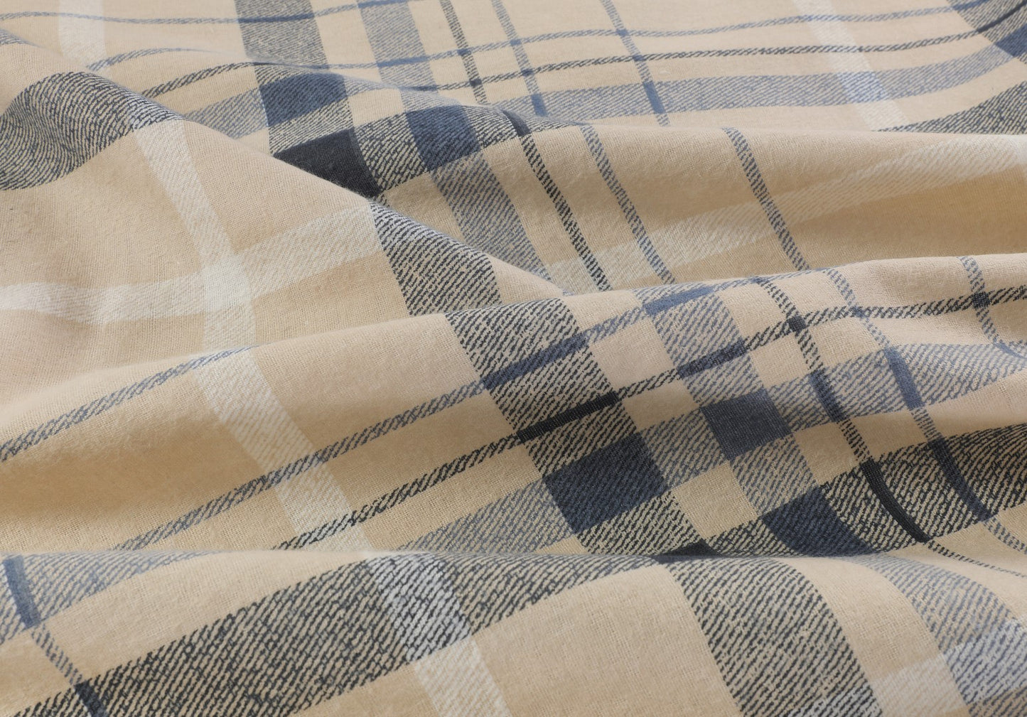 Dekbedovertrek Solden FLANEL Beige