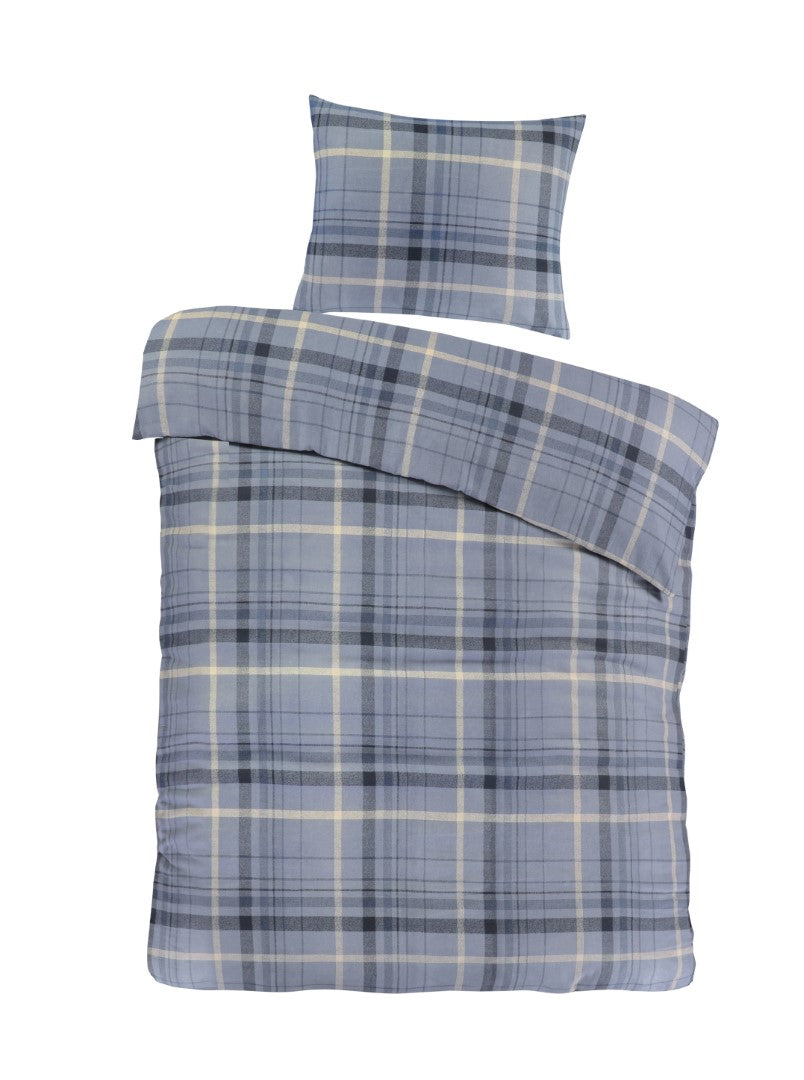 Dekbedovertrek Solden FLANEL Blauw