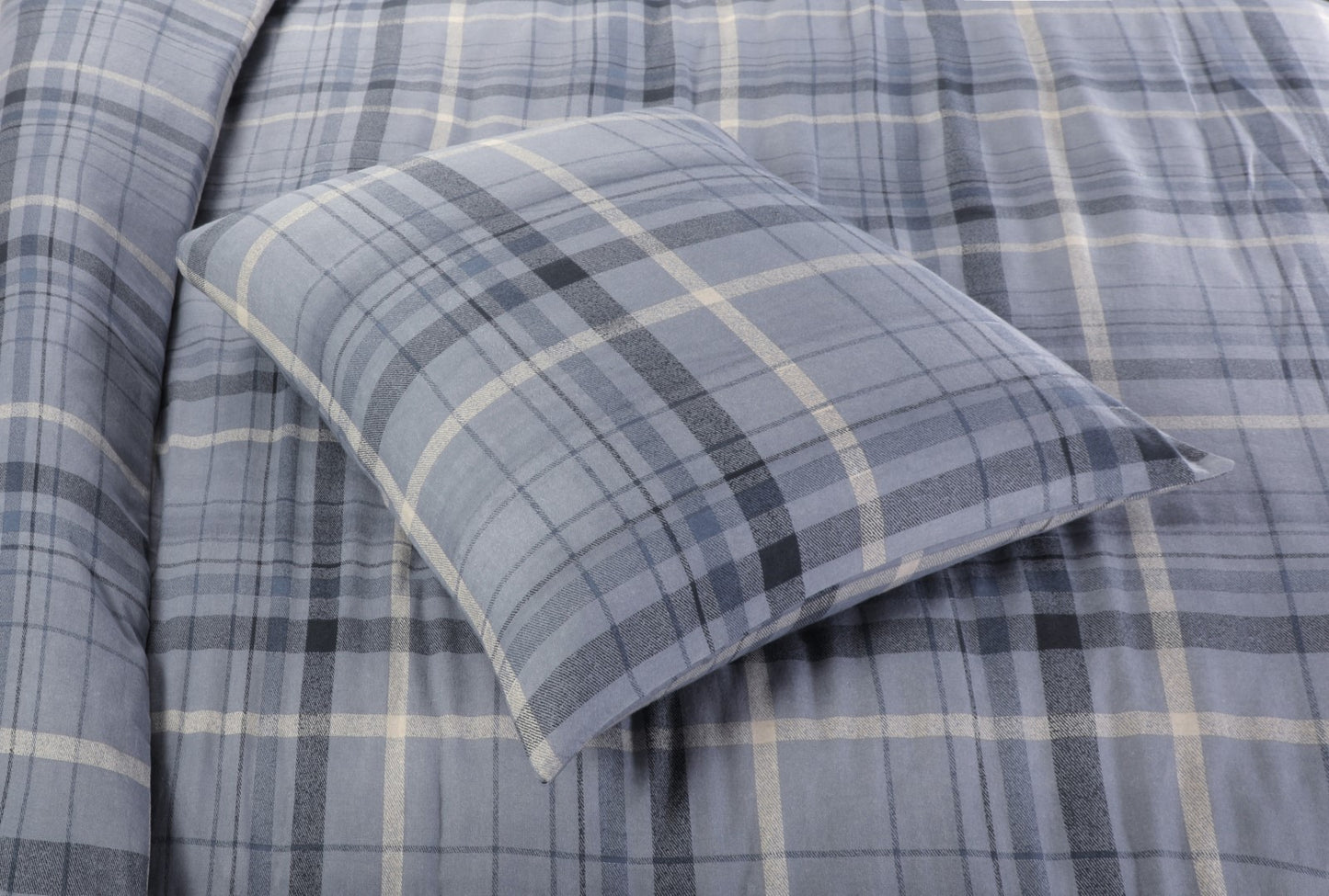 Dekbedovertrek Solden FLANEL Blauw