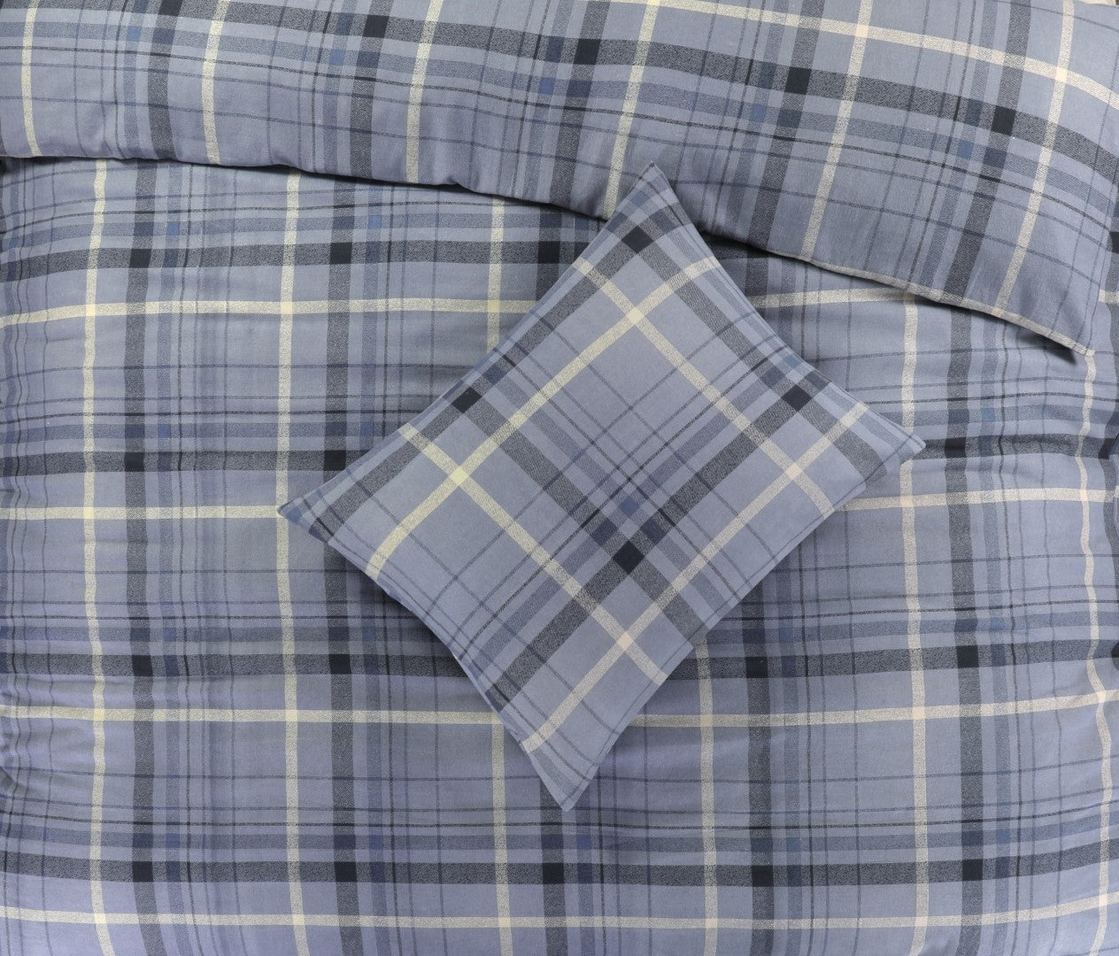 Dekbedovertrek Solden FLANEL Blauw