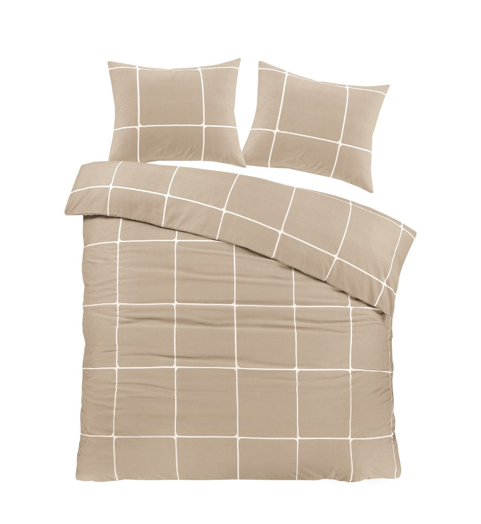 Dekbedovertrek Stan Beige