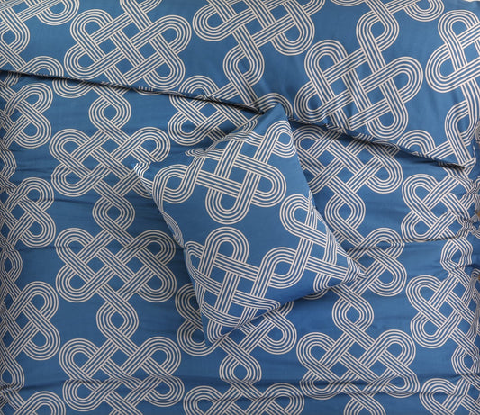 Dekbedovertrek Tijn Blauw