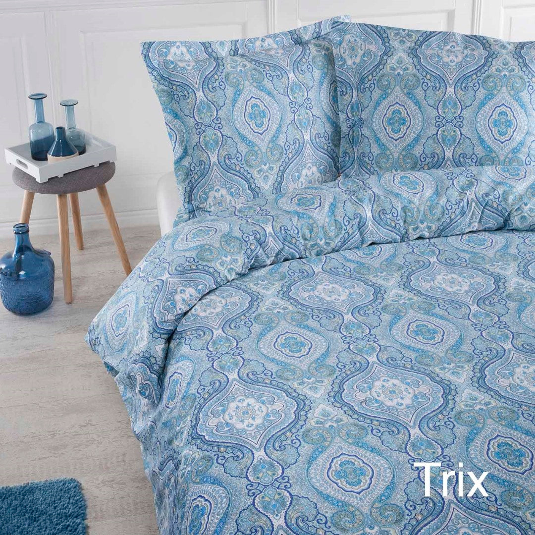 Dekbedovertrek Trix Blauw