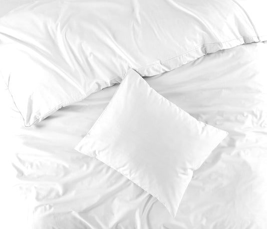 Dekbedovertrek Uni Katoen Wit