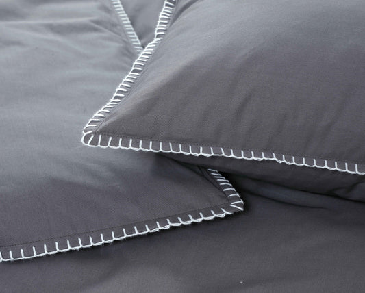 Dekbedovertrek Wellington Grijs