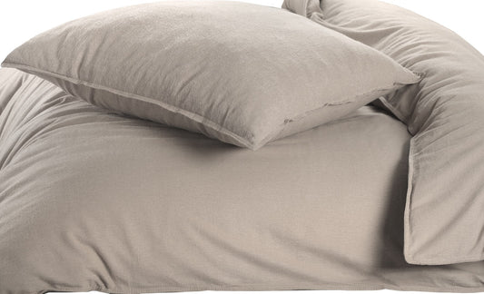 Dekbedovertrek Flanel Zand