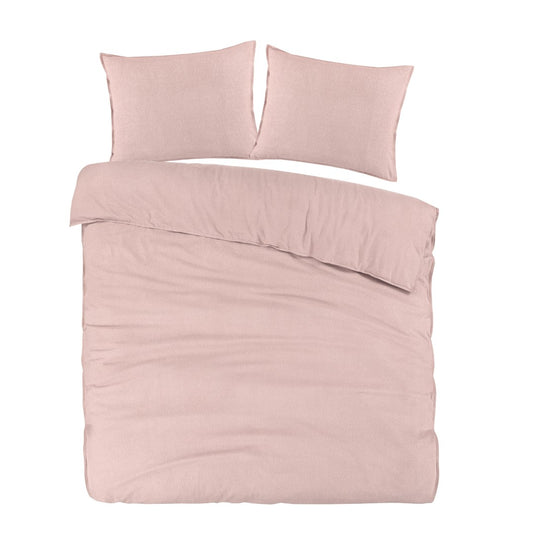 Dekbedovertrek Flanel Roze