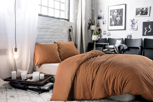 Dekbedovertrek Alberta Bruin