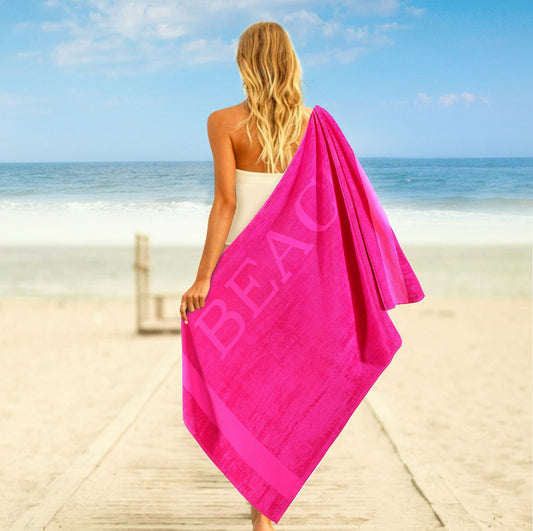 Lucca Strandlaken Beach Fuchsia