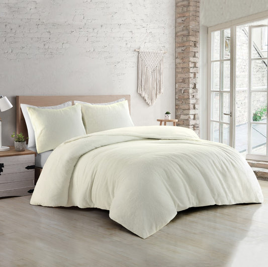 Dekbedovertrek Billy Teddy Ivoor