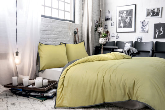 California Dekbedovertrek Geel
