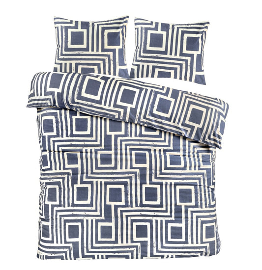 Dekbedovertrek Cas Blauw