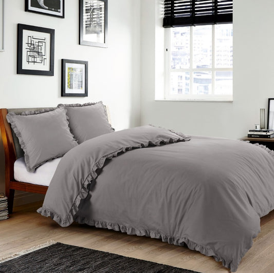 Dekbedovertrek Deauville Grijs