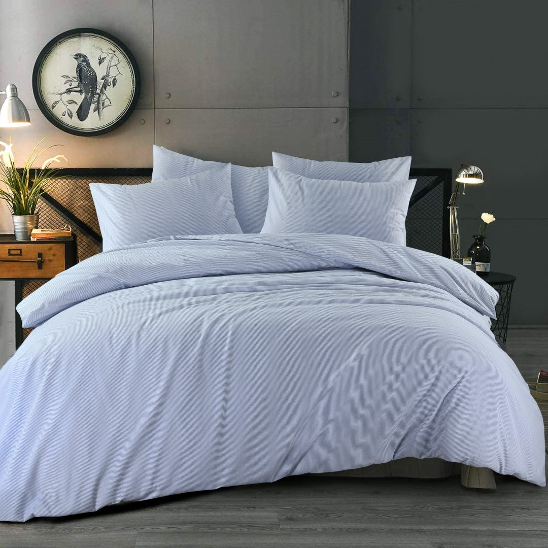 Dekbedovertrek Dorien Blauw