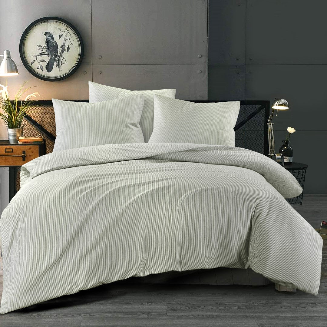 Dekbedovertrek Dorien Licht Groen