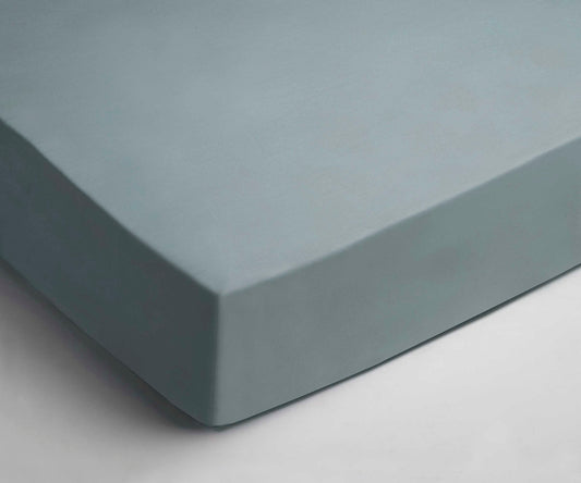 Hoeslaken Dubbel Jersey Blue