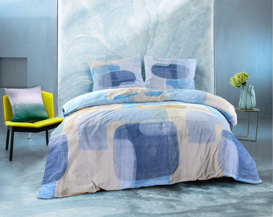 Dekbedovertrek Evi Blauw