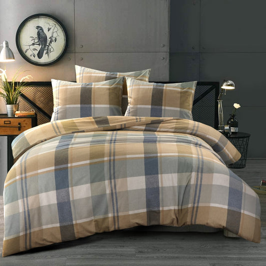 Dekbedovertrek Graz FLANEL Multi